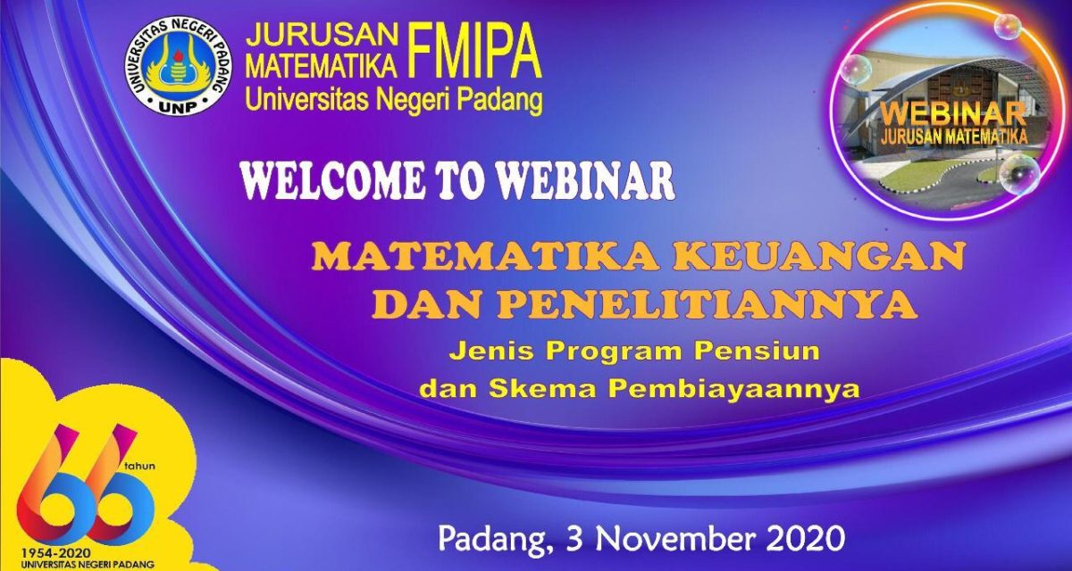 Webinar on Financial Mathematics and its Research