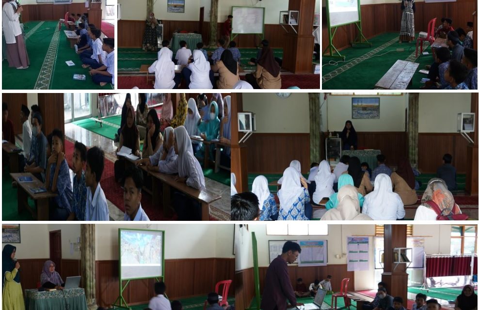 Community Service Lecturers of the Department of Mathematics at Ramadhan Islamic Boarding School Activities 1443H/2022M: “A World Without Smartphones”