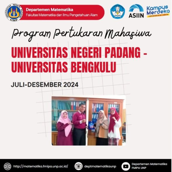 Selamat Datang Mahasiswa Pertukaran dari Universitas Bengkulu