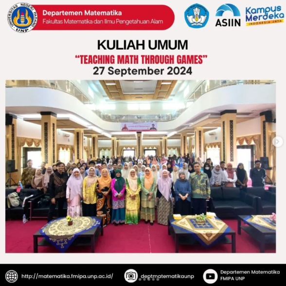 Kuliah Umum Narasumber Profesor UPSI Malaysia